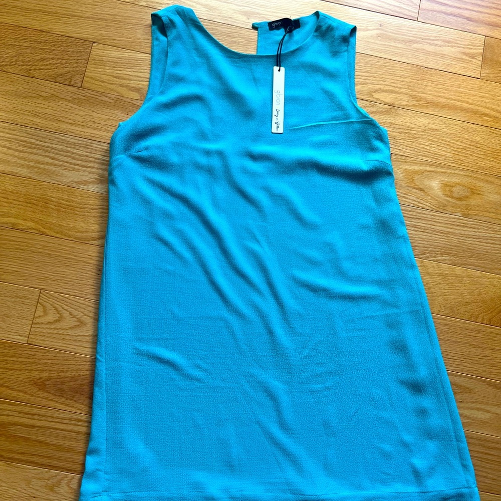 NEW with tags clue/ coral blue dress women